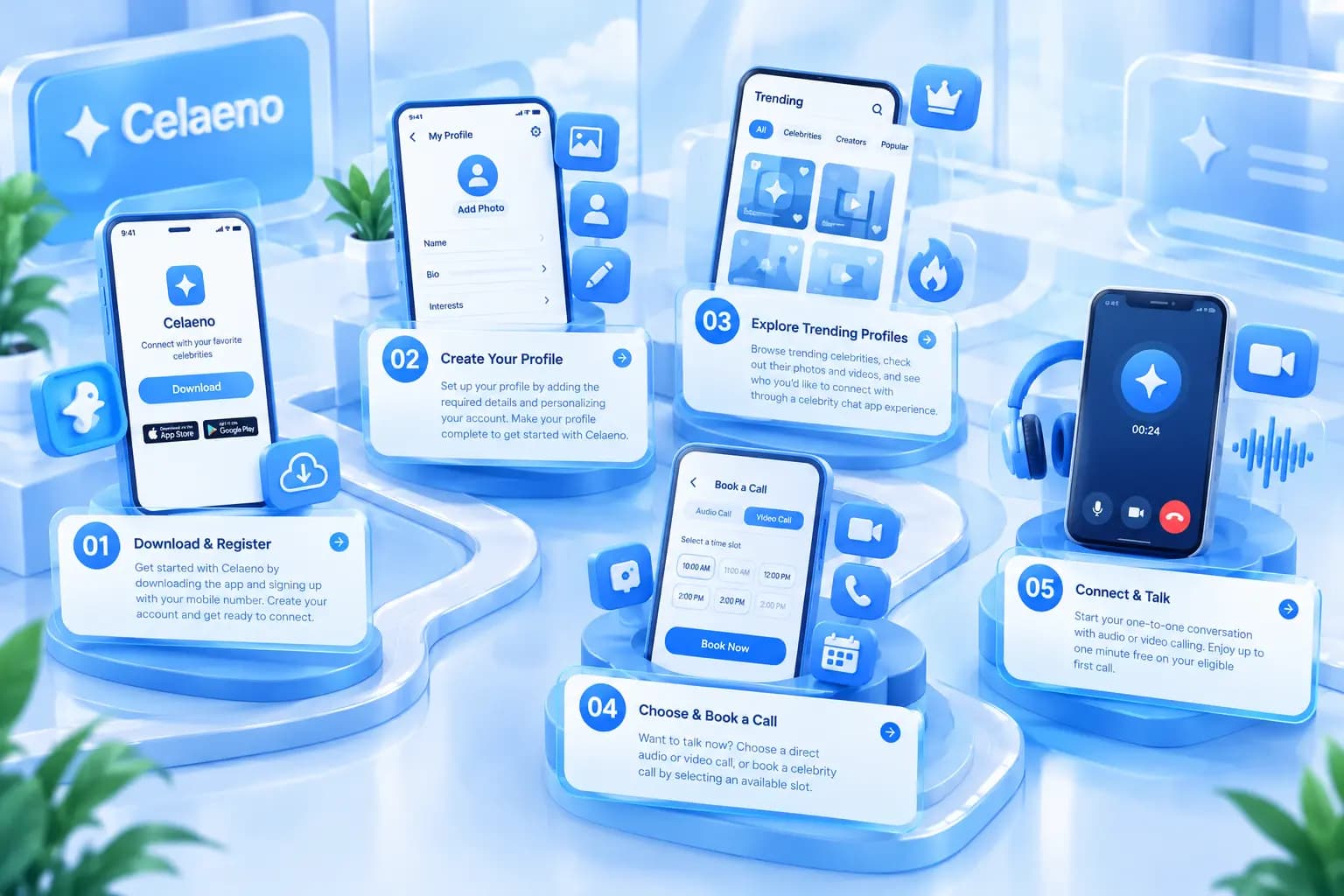 Connect with creators on Celaeno